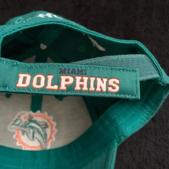 New Vintage 1999 NFL Miami Dolphins Sideline Adjustable Hat - Picture 7 of 8